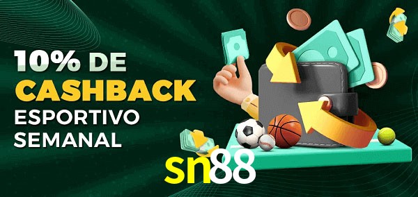 10% de bônus de cashback na sn88